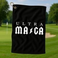 Ultra MAGA Parody Trump 2024 Golf Towel thumb 1