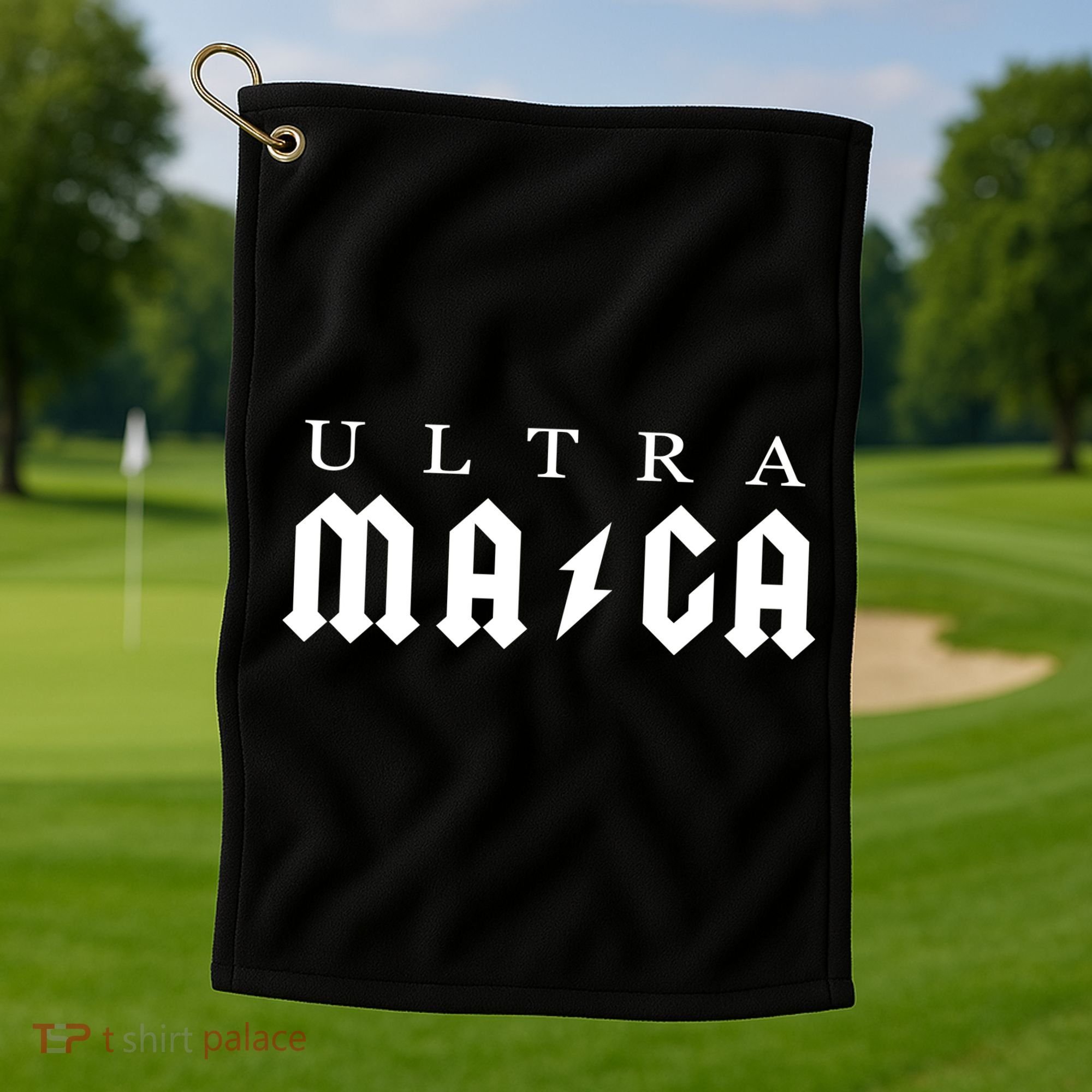 Ultra MAGA Parody Trump 2024 Golf Towel