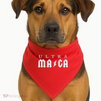 Ultra MAGA Parody Trump 2024 USA-Made Doggie Bandana thumb 1