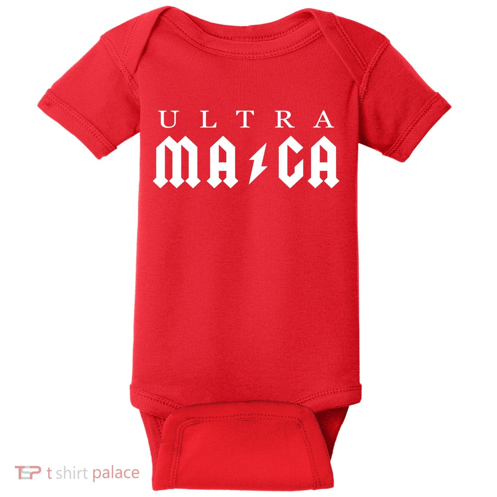Ultra MAGA Parody Trump 2024 Baby Bodysuit