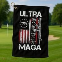 Ultra Maga Proud Ultra Maga Golf Towel thumb 1