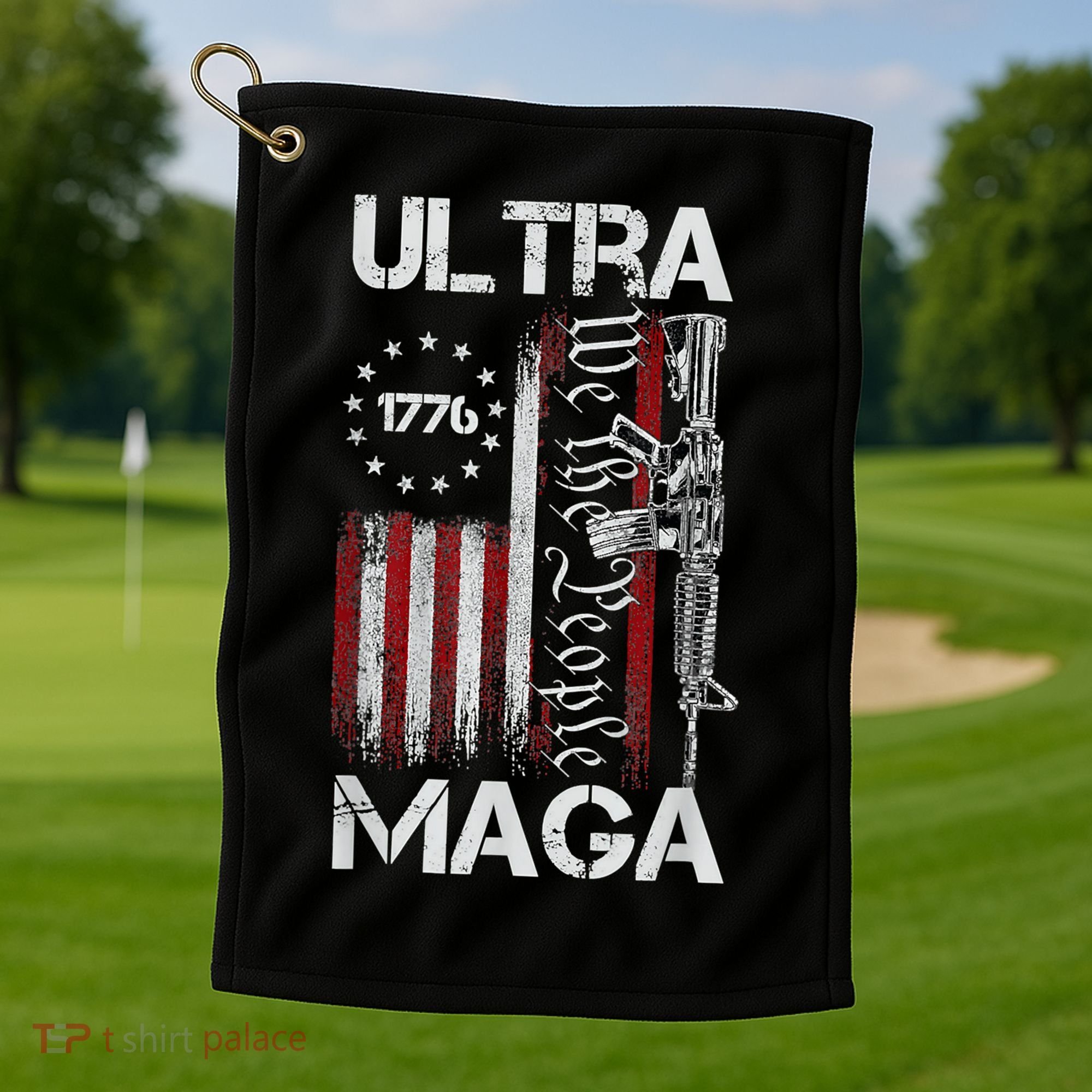 Ultra Maga Proud Ultra Maga Golf Towel