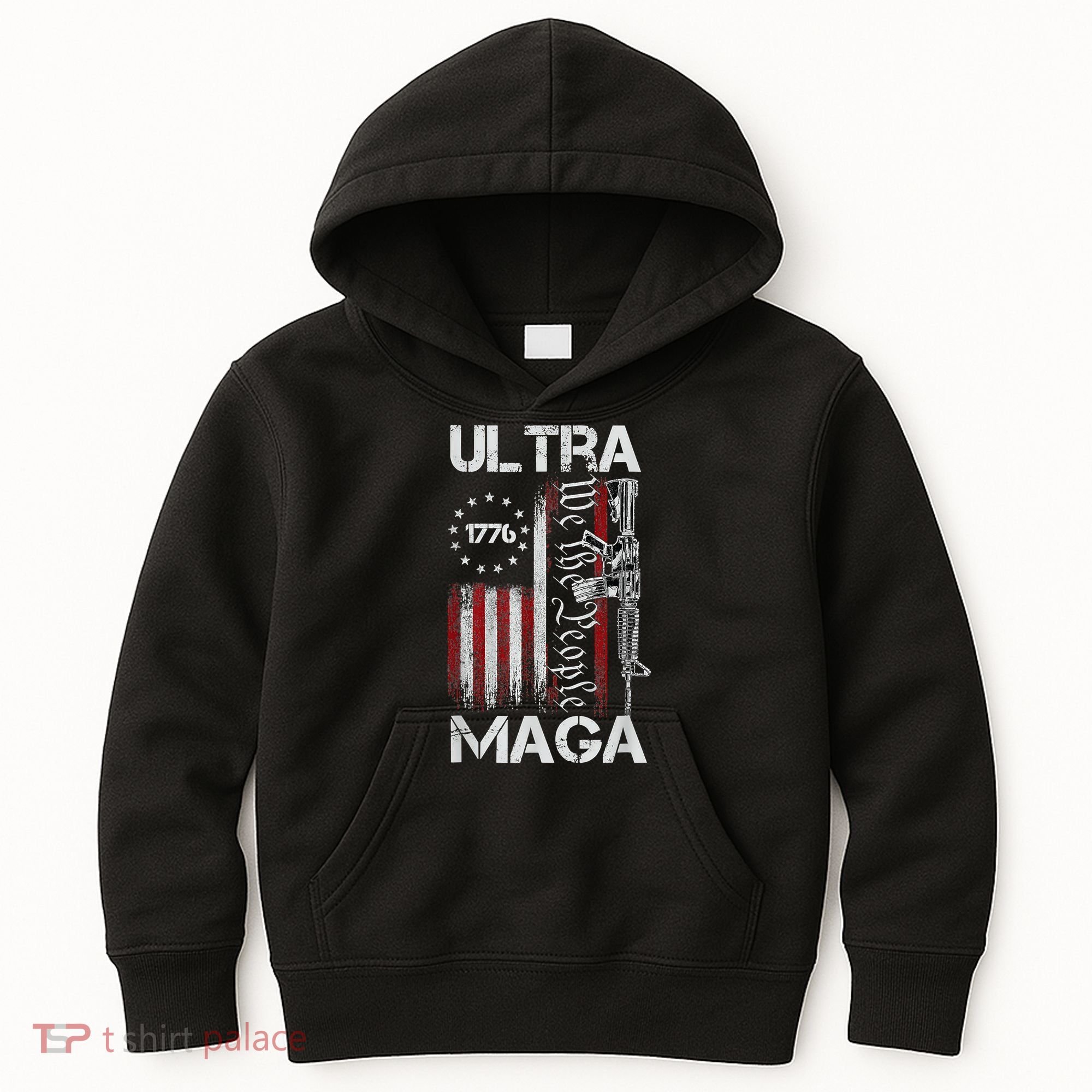 Ultra Maga Proud Ultra Maga Kids Hoodie