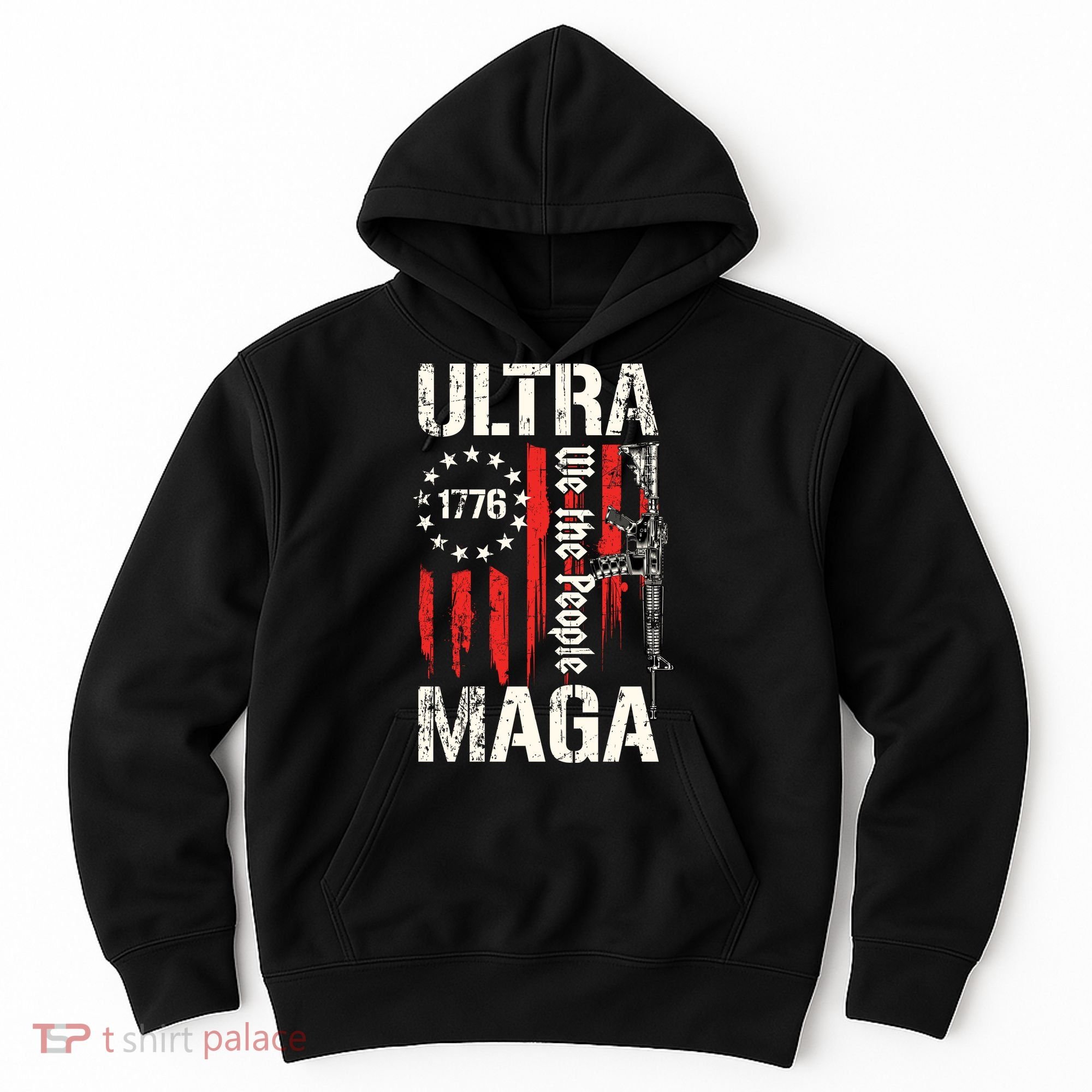 Ultra MAGA Proud Ultra MAGA Conervative Anti Biden Gifts Hoodie