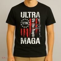 Ultra MAGA Proud Ultra MAGA Conervative Anti Biden Gifts T-Shirt thumb 3