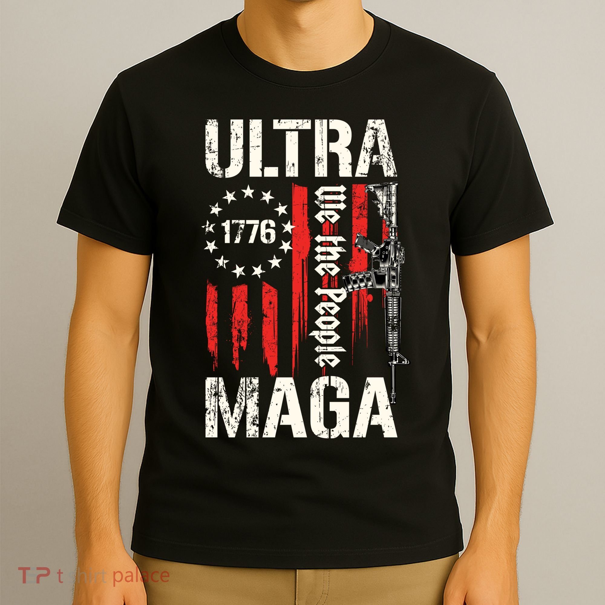 Ultra MAGA Proud Ultra MAGA Conervative Anti Biden Gifts T-Shirt