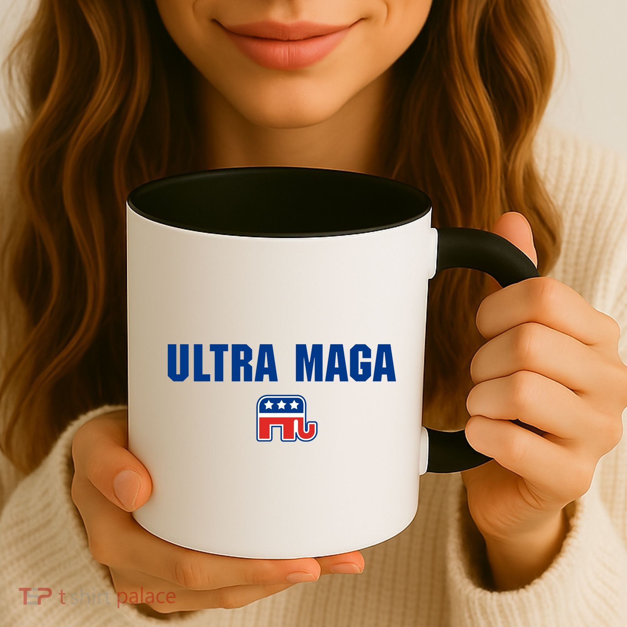 Ultra MAGA Republican Elephant Mens Womens Tee Coffee Mug