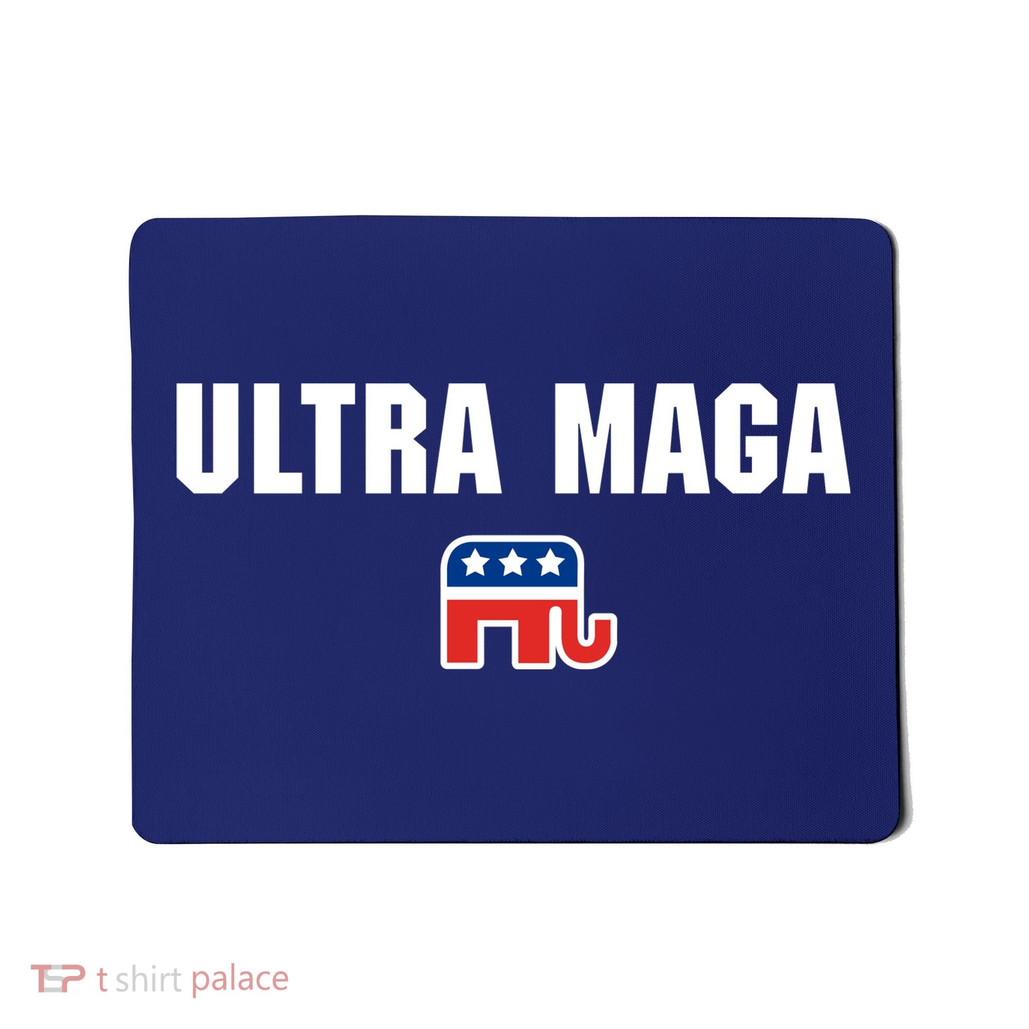 Ultra MAGA Republican Elephant Mens Womens Tee Mousepad