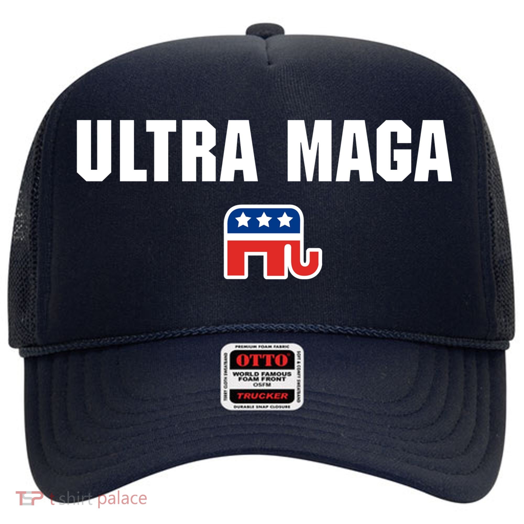 Ultra MAGA Republican Elephant Mens Womens Tee Hat