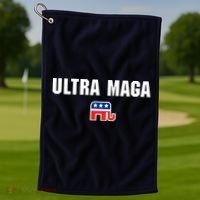 Ultra MAGA Republican Elephant Mens Womens Tee Golf Towel thumb 1