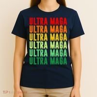 Ultra Maga Retro Vintage T-Shirt thumb 4