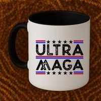 Ultra MAGA Retro Coffee Mug thumb 2