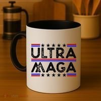 Ultra MAGA Retro Coffee Mug thumb 4