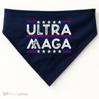 Ultra MAGA Retro USA-Made Doggie Bandana thumb 0