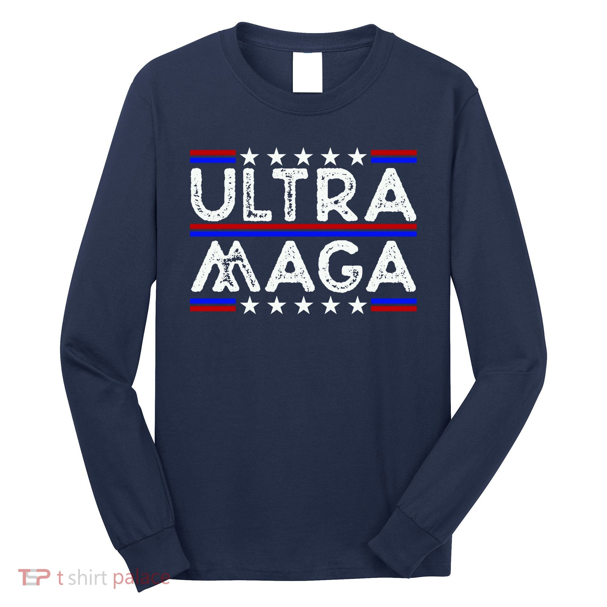 Ultra MAGA Retro Long Sleeve Shirt
