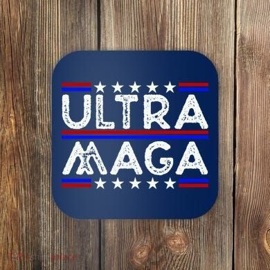 Ultra MAGA Retro Coaster
