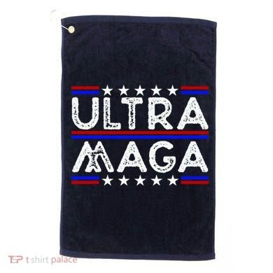 Ultra MAGA Retro Golf Towel
