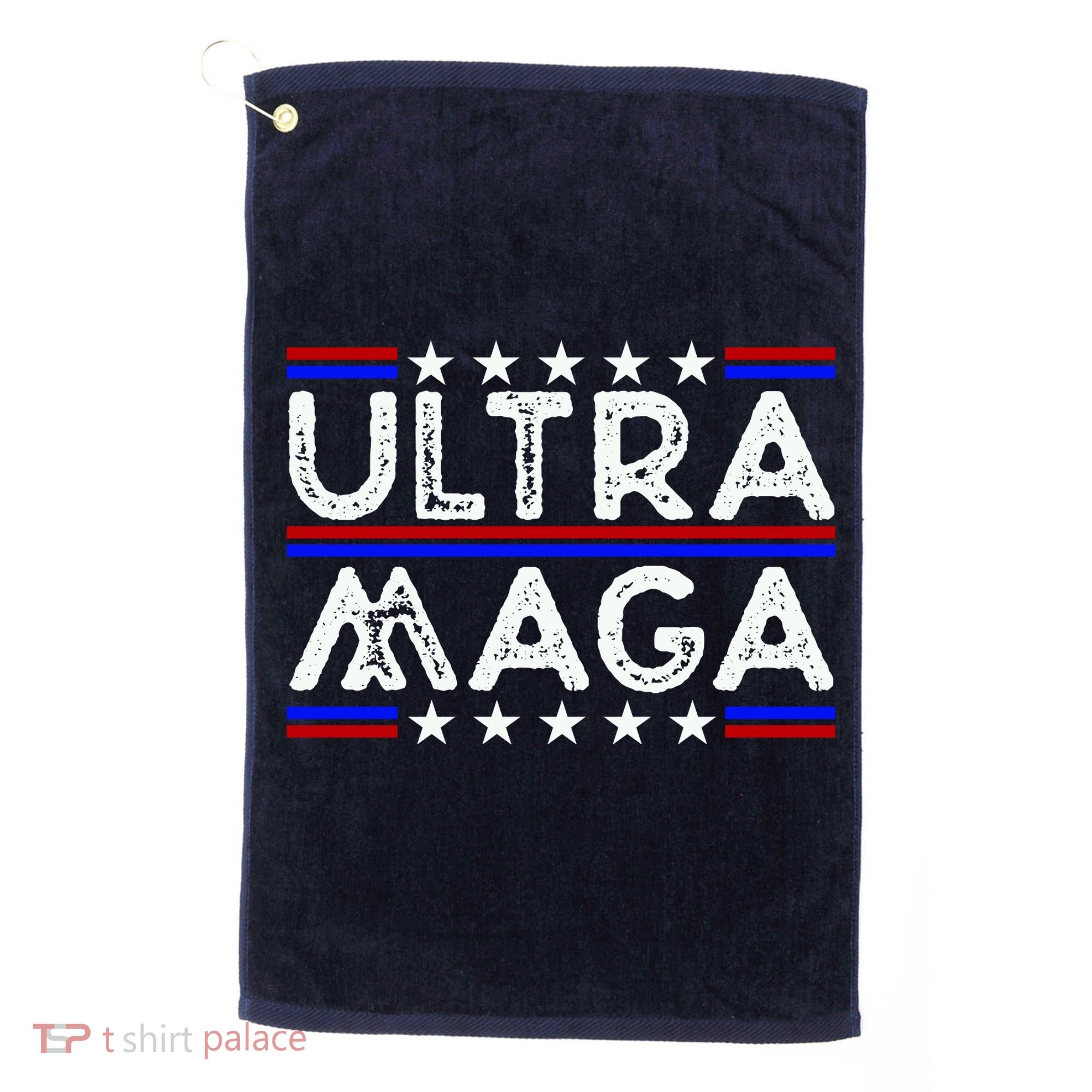 Ultra MAGA Retro Golf Towel
