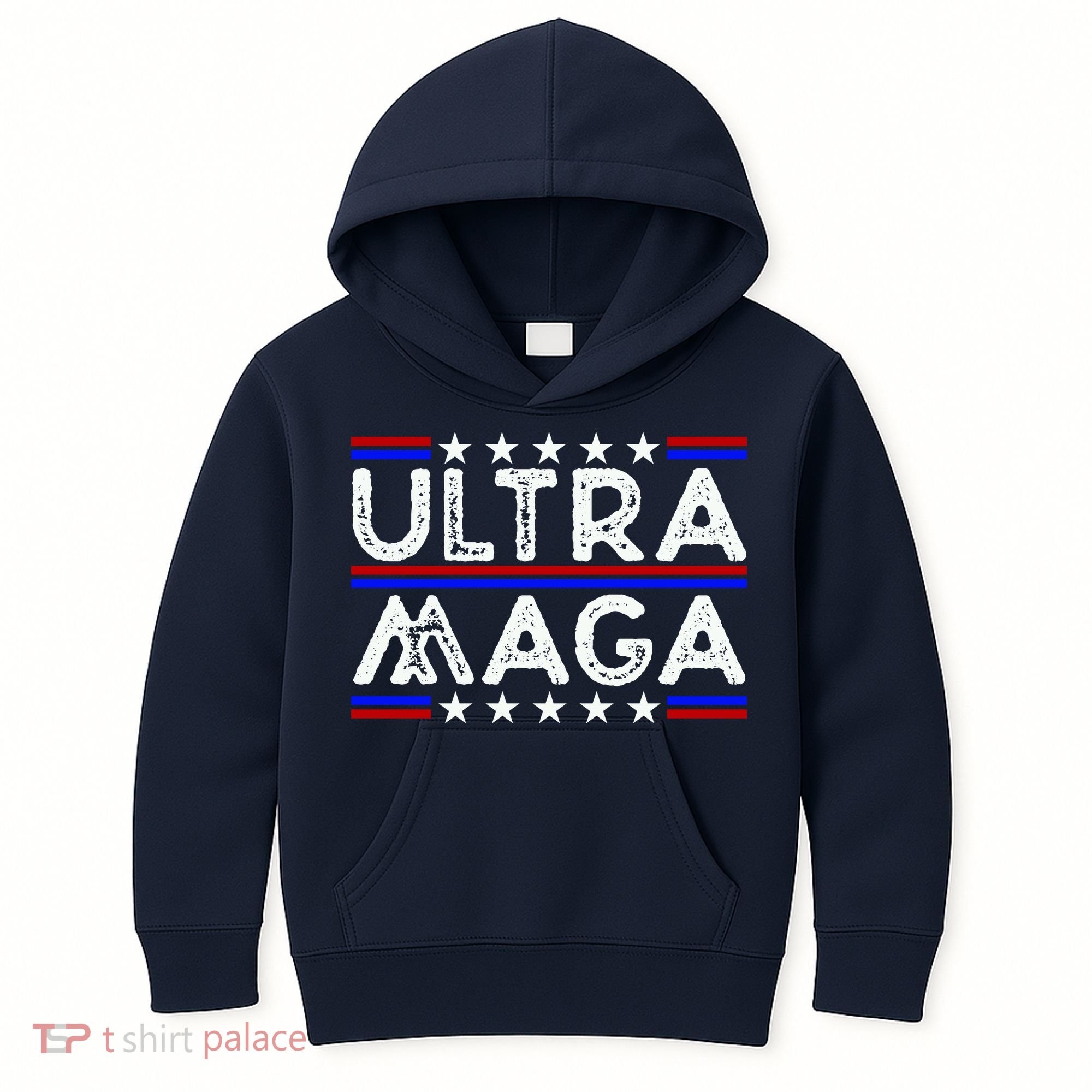 Ultra MAGA Retro Kids Hoodie