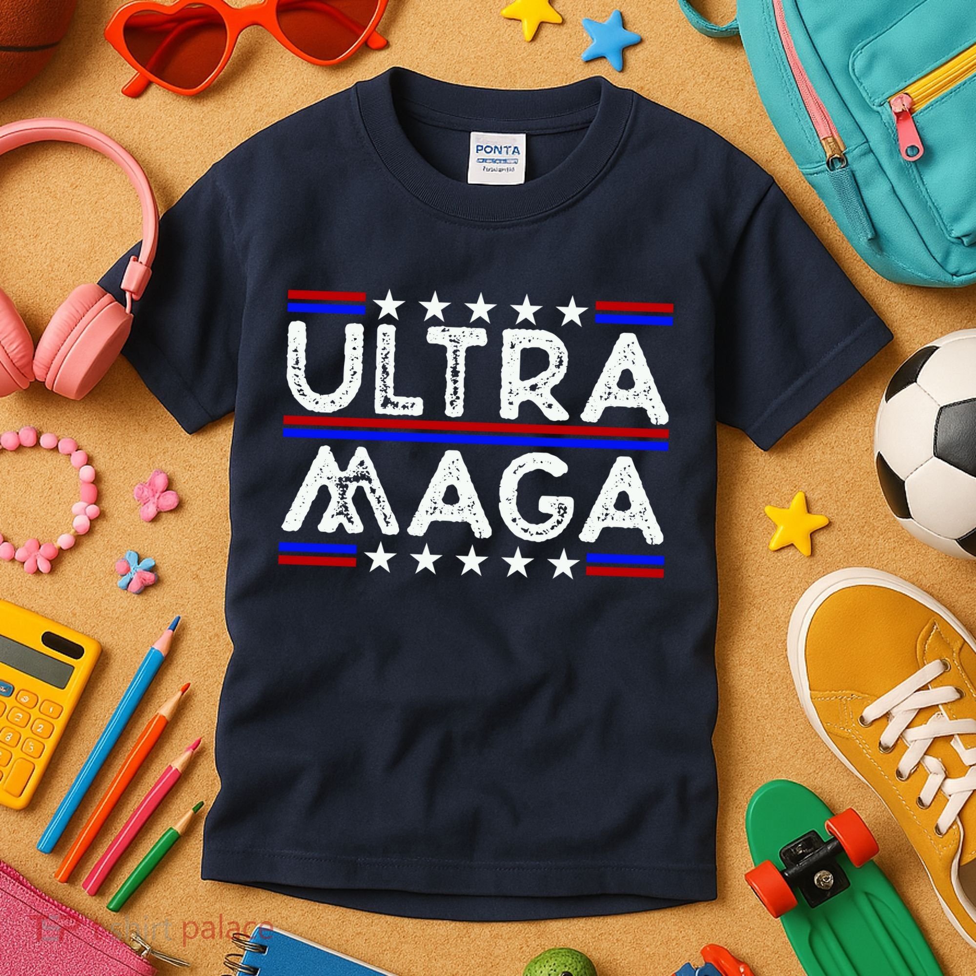 Ultra MAGA Retro Kids T-Shirt