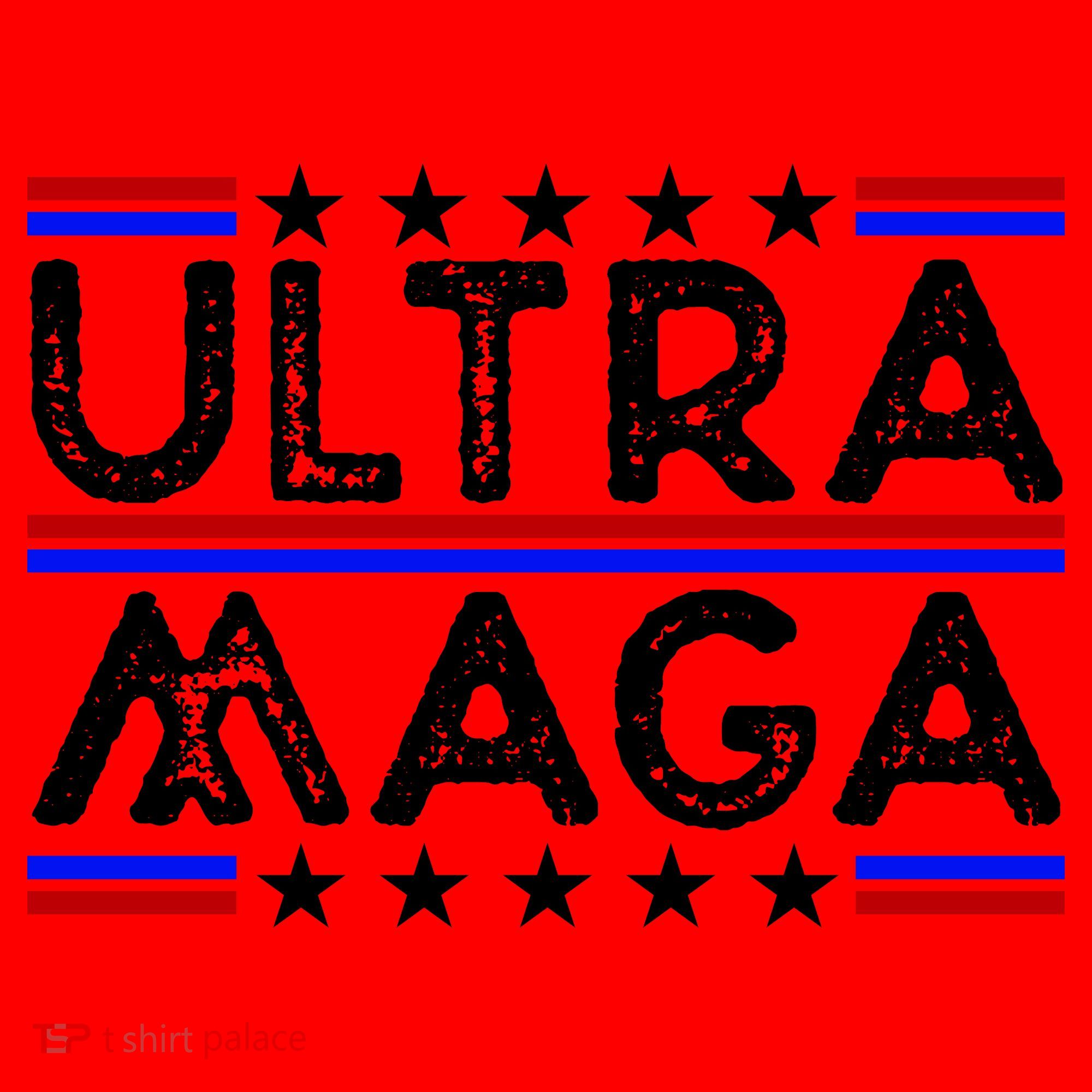Ultra MAGA Retro Santa Hat