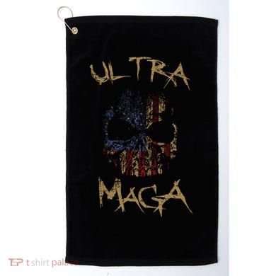 Ultra MAGA Skull Golf Towel