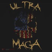 Ultra MAGA Skull Cropped Pullover Crew thumb 4