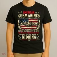 US Military Submarine Gifts For A Veteran Submariner  T-Shirt thumb 3