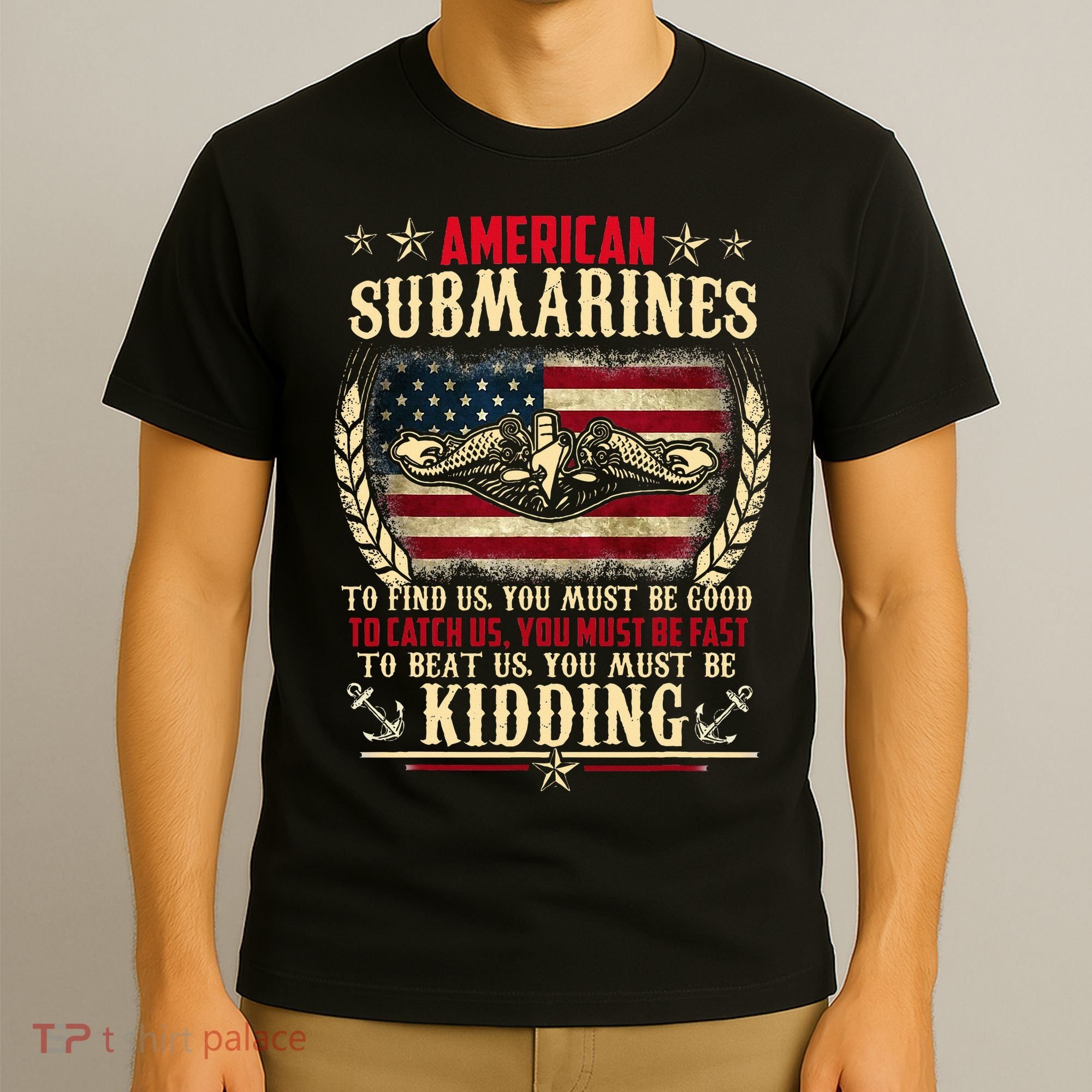 US Military Submarine Gifts For A Veteran Submariner  T-Shirt