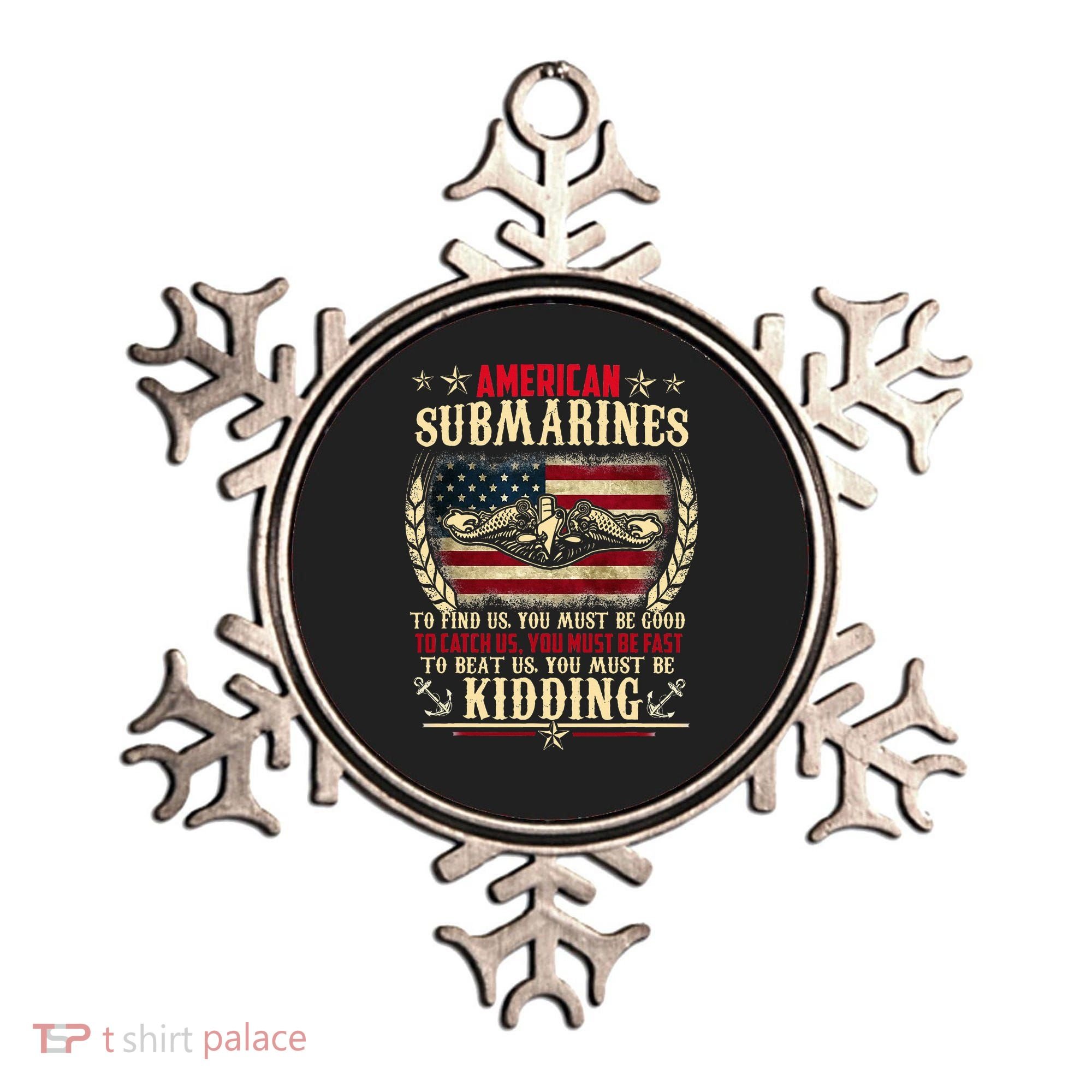 US Military Submarine Gifts For A Veteran Submariner  Ornament