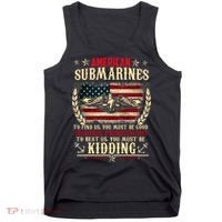 US Military Submarine Gifts For A Veteran Submariner  Tank Top thumb 0