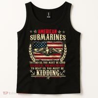US Military Submarine Gifts For A Veteran Submariner  Tank Top thumb 2