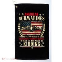US Military Submarine Gifts For A Veteran Submariner  Golf Towel thumb 0