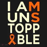 Unstoppable Multiple Sclerosis Awareness Support Graphic Cute Gift Doggie Tank thumb 4