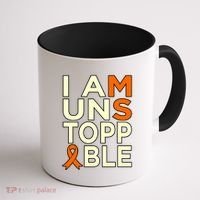 Unstoppable Multiple Sclerosis Awareness Support Graphic Cute Gift Coffee Mug thumb 1