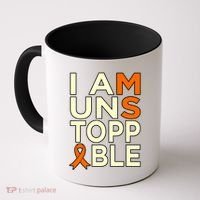 Unstoppable Multiple Sclerosis Awareness Support Graphic Cute Gift Coffee Mug thumb 0