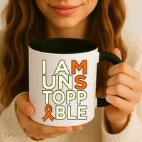 Unstoppable Multiple Sclerosis Awareness Support Graphic Cute Gift Coffee Mug thumb 3