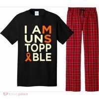 Unstoppable Multiple Sclerosis Awareness Support Graphic Cute Gift Pajama Set thumb 0