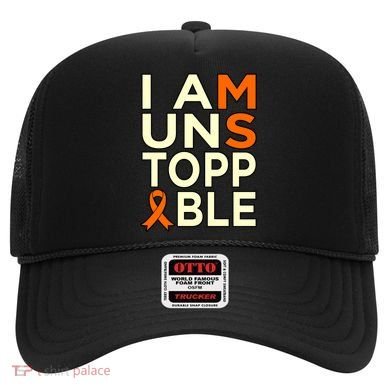 Unstoppable Multiple Sclerosis Awareness Support Graphic Cute Gift Hat