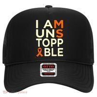 Unstoppable Multiple Sclerosis Awareness Support Graphic Cute Gift Hat thumb 0