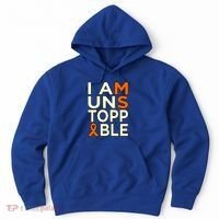 Unstoppable Multiple Sclerosis Awareness Support Graphic Cute Gift Hoodie thumb 0