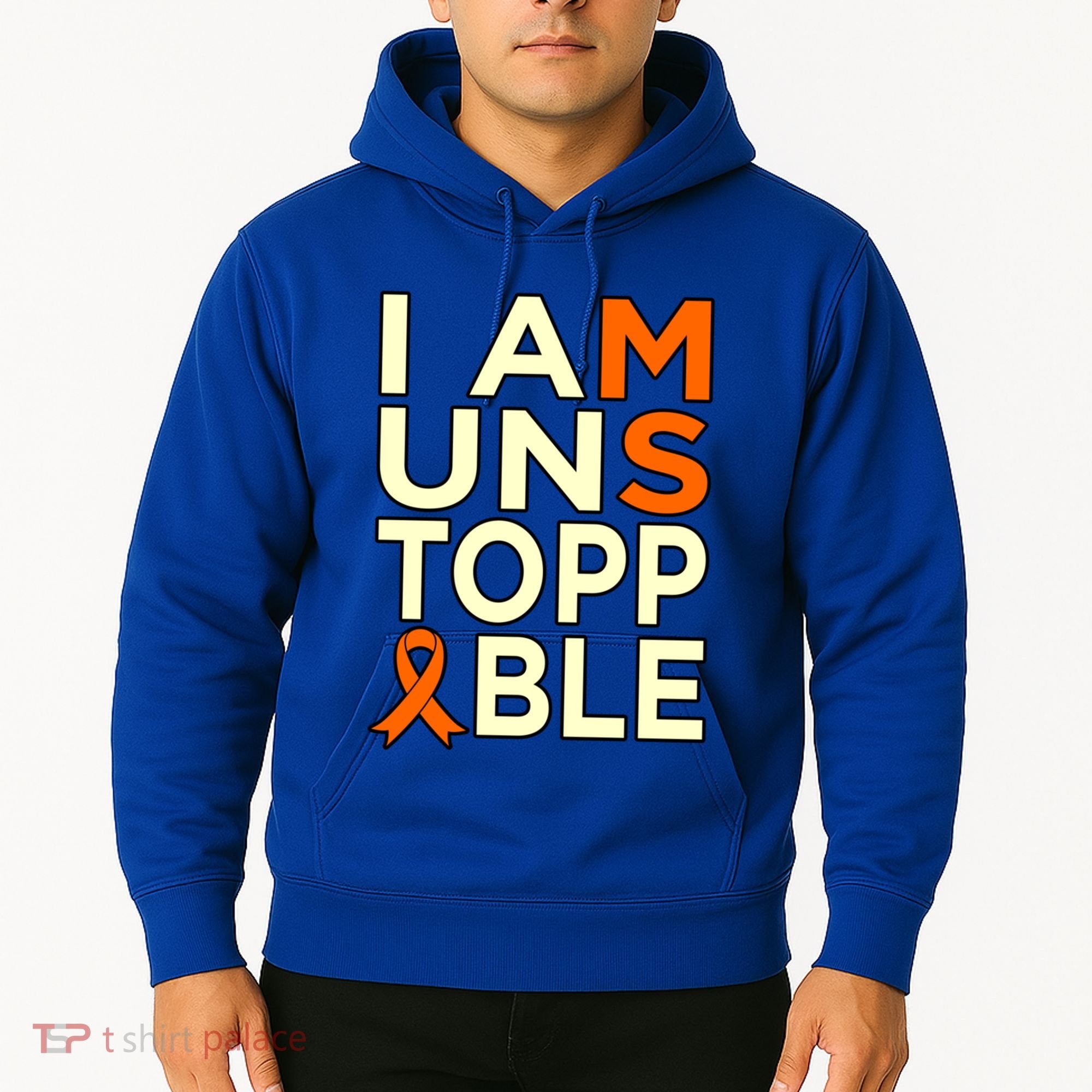 Unstoppable Multiple Sclerosis Awareness Support Graphic Cute Gift Hoodie