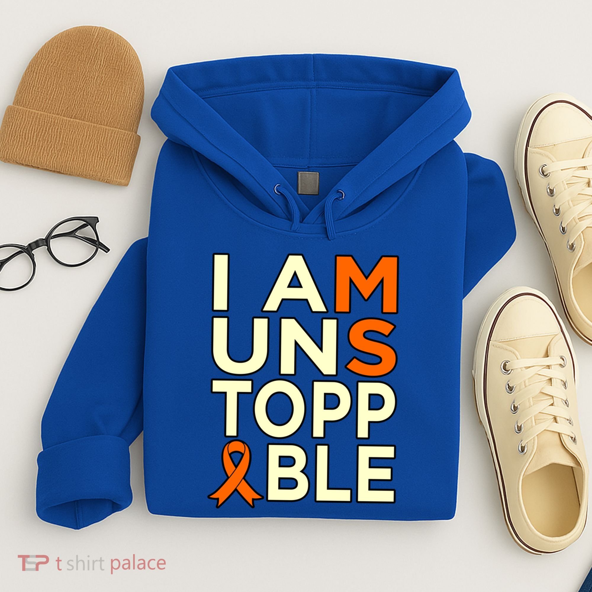 Unstoppable Multiple Sclerosis Awareness Support Graphic Cute Gift Hoodie