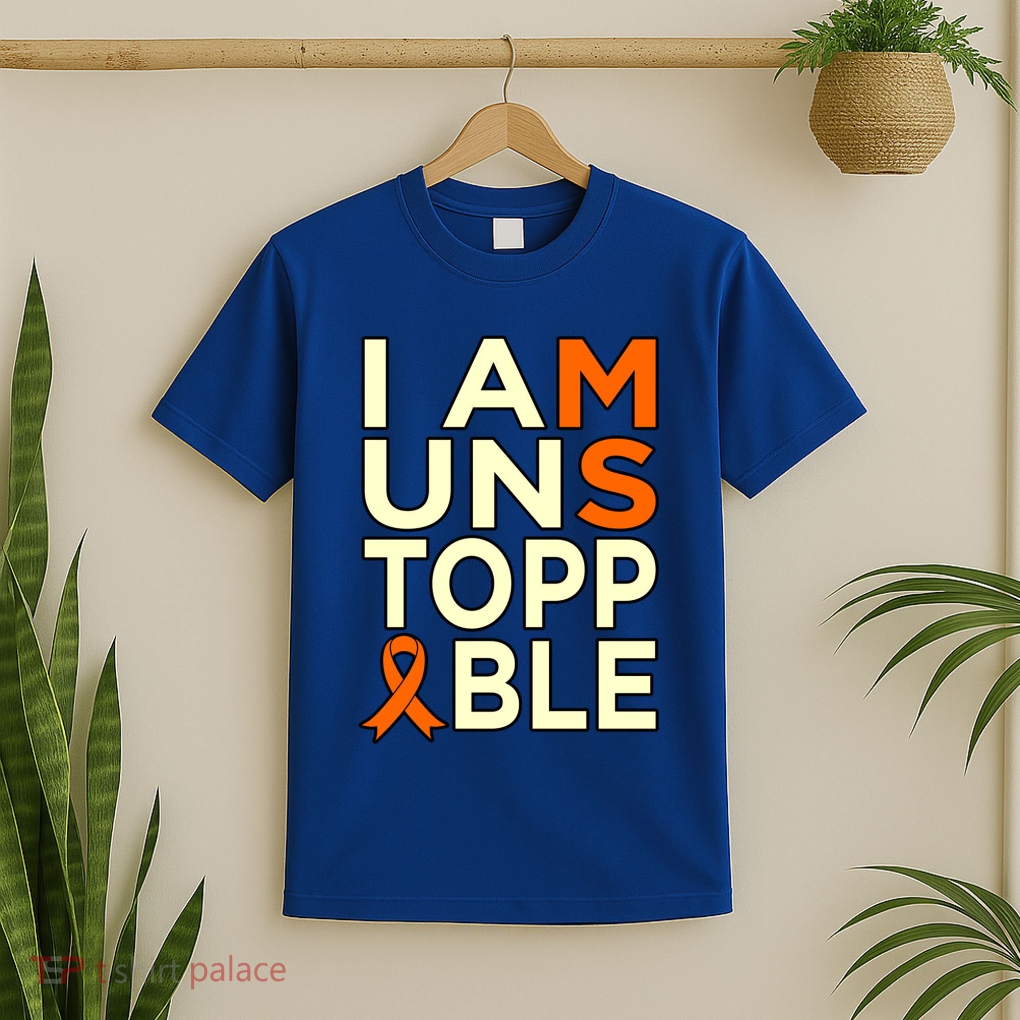 Unstoppable Multiple Sclerosis Awareness Support Graphic Cute Gift T-Shirt