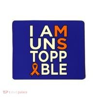 Unstoppable Multiple Sclerosis Awareness Support Graphic Cute Gift Mousepad thumb 0