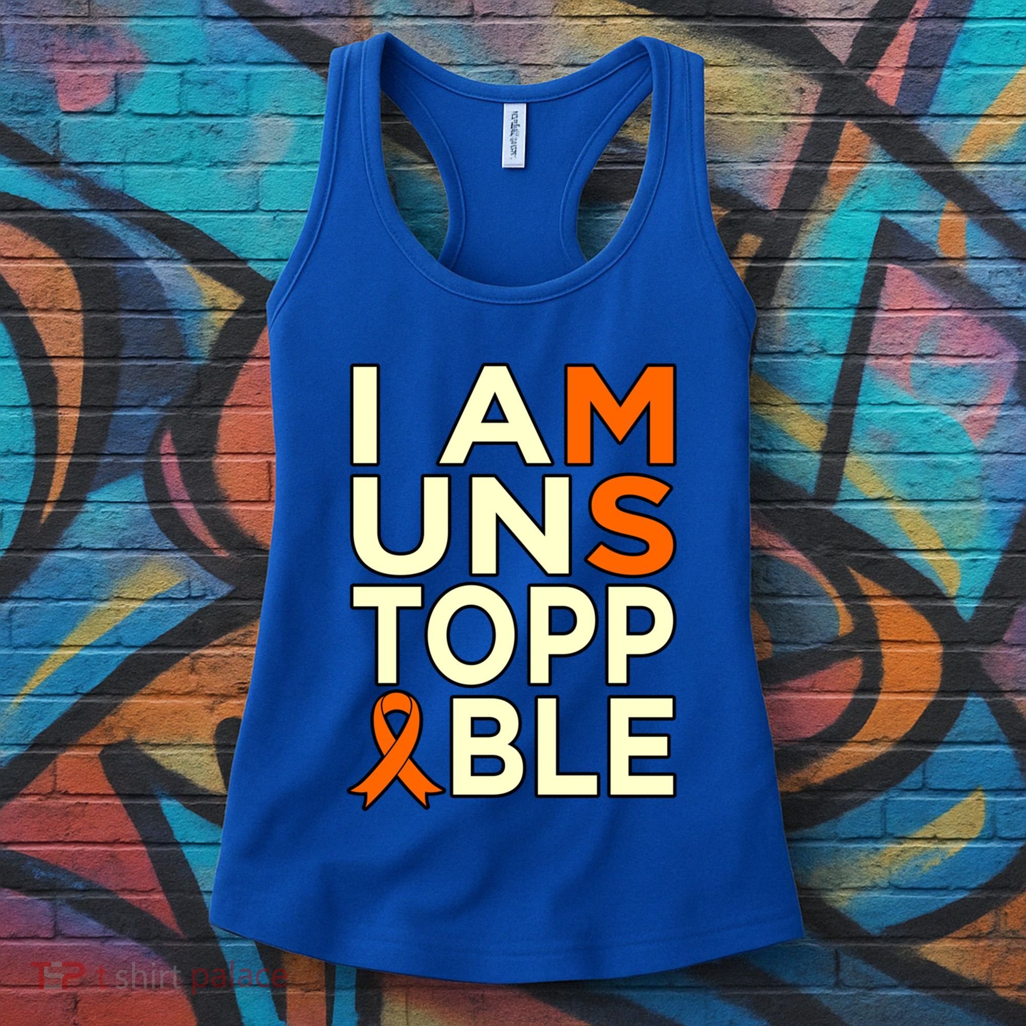 Unstoppable Multiple Sclerosis Awareness Support Graphic Cute Gift Women's Tank Top