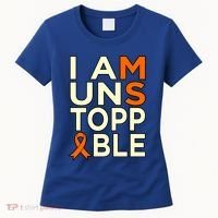 Unstoppable Multiple Sclerosis Awareness Support Graphic Cute Gift Women's T-Shirt thumb 0