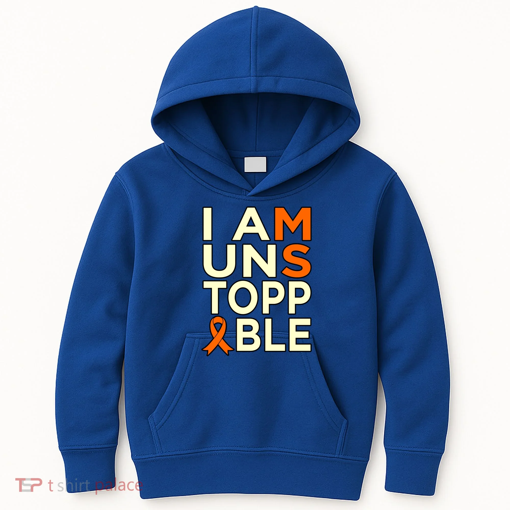 Unstoppable Multiple Sclerosis Awareness Support Graphic Cute Gift Kids Hoodie