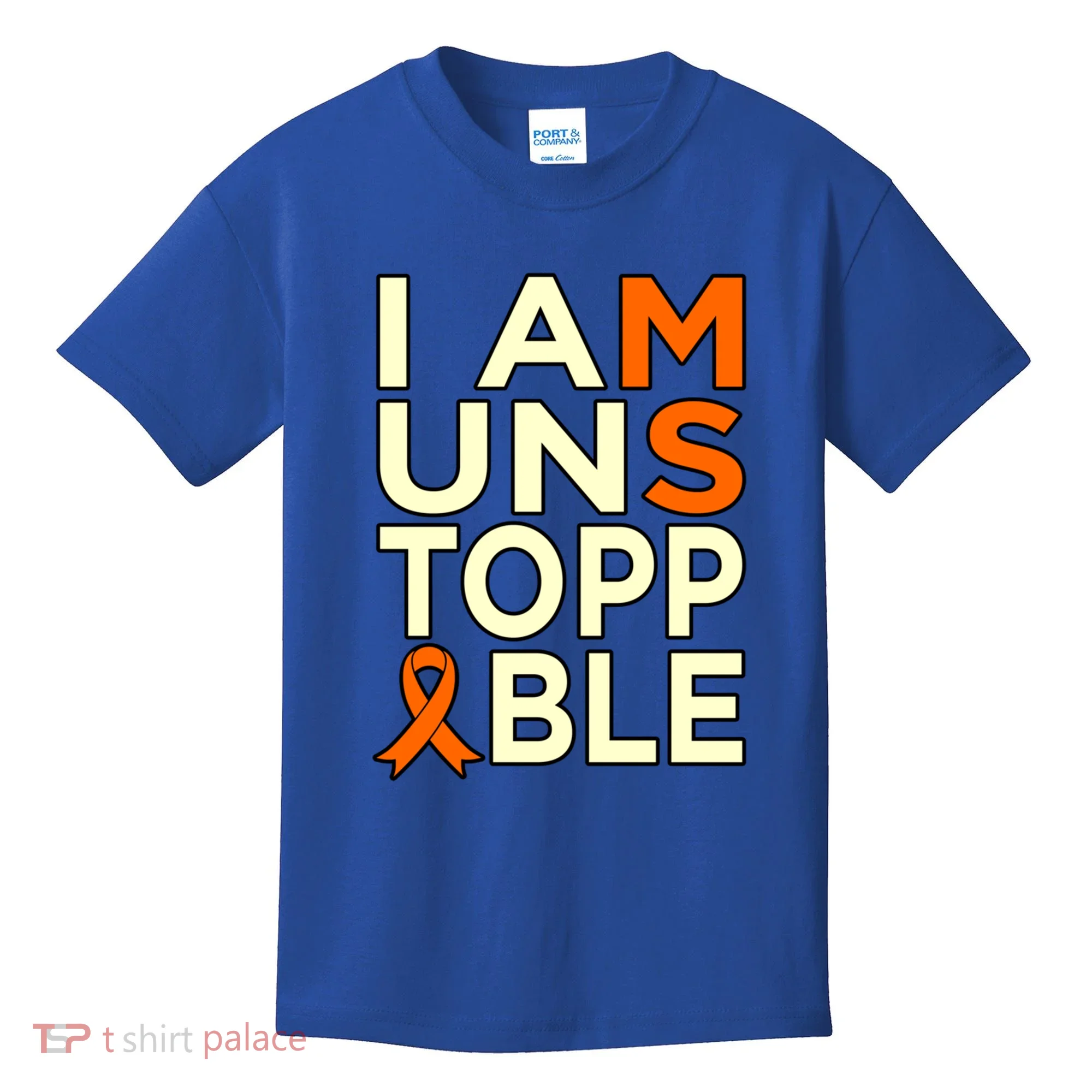 Unstoppable Multiple Sclerosis Awareness Support Graphic Cute Gift Kids T-Shirt