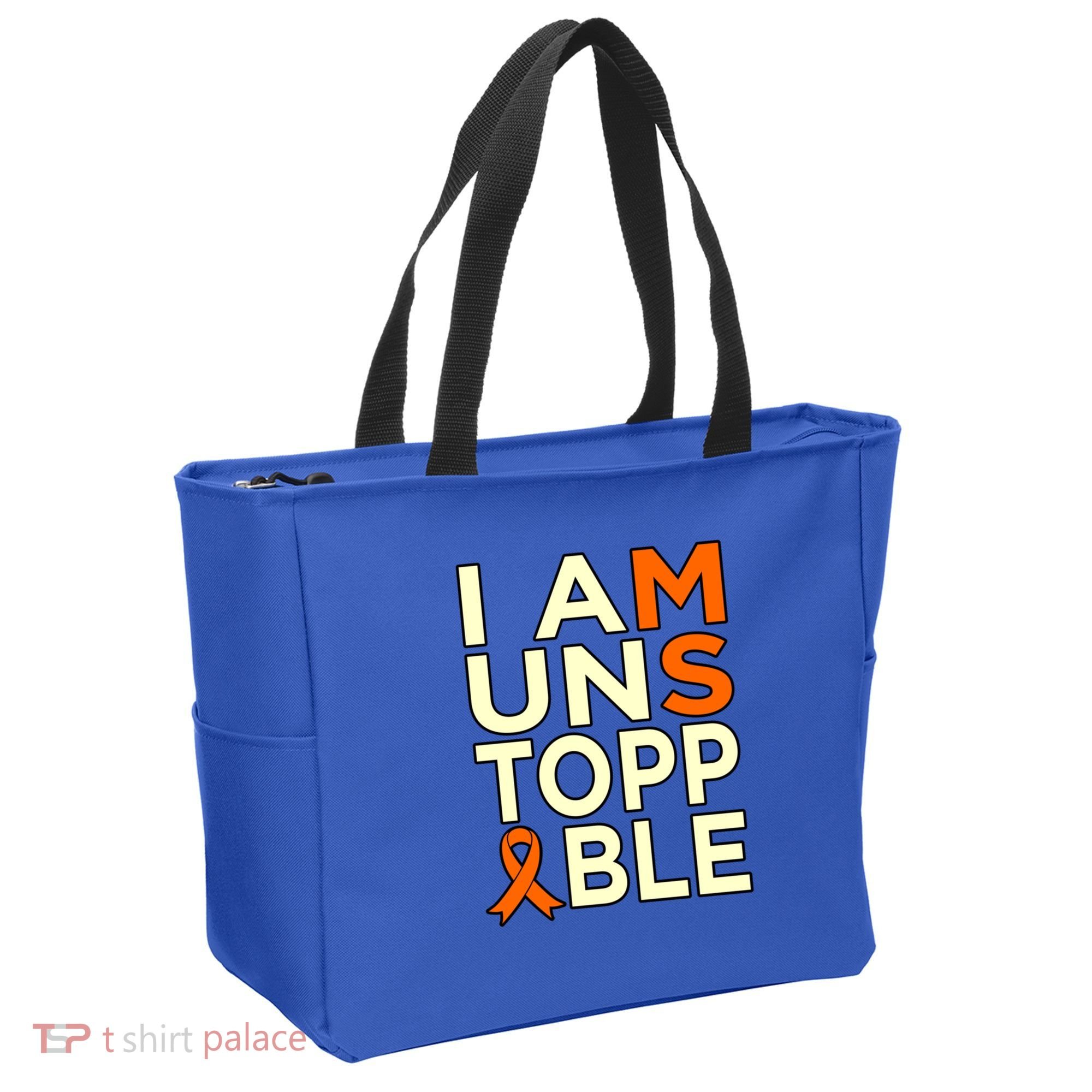Unstoppable Multiple Sclerosis Awareness Support Graphic Cute Gift Tote Bag